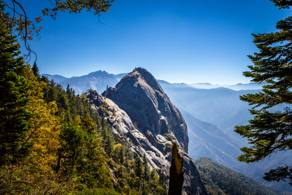 Moro Rock in Sequoia National Park Moro Rock in Sequoia National Park